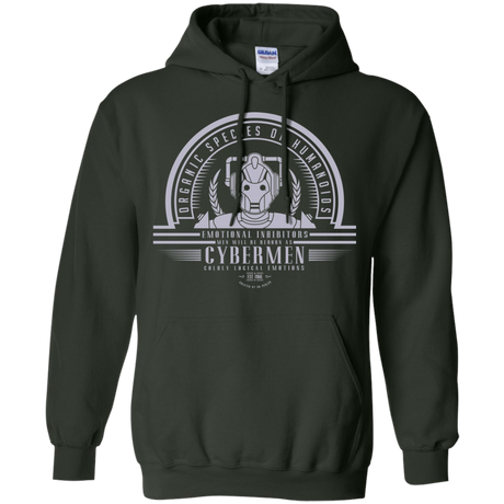 Who Villains Cybermen Pullover Hoodie