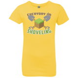 Everyday Shoveling Girls Premium T-Shirt