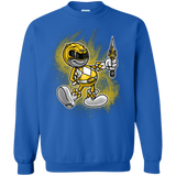 Yellow Ranger Artwork Crewneck Sweatshirt