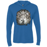 Dracos Nightmare Triblend Long Sleeve Hoodie Tee