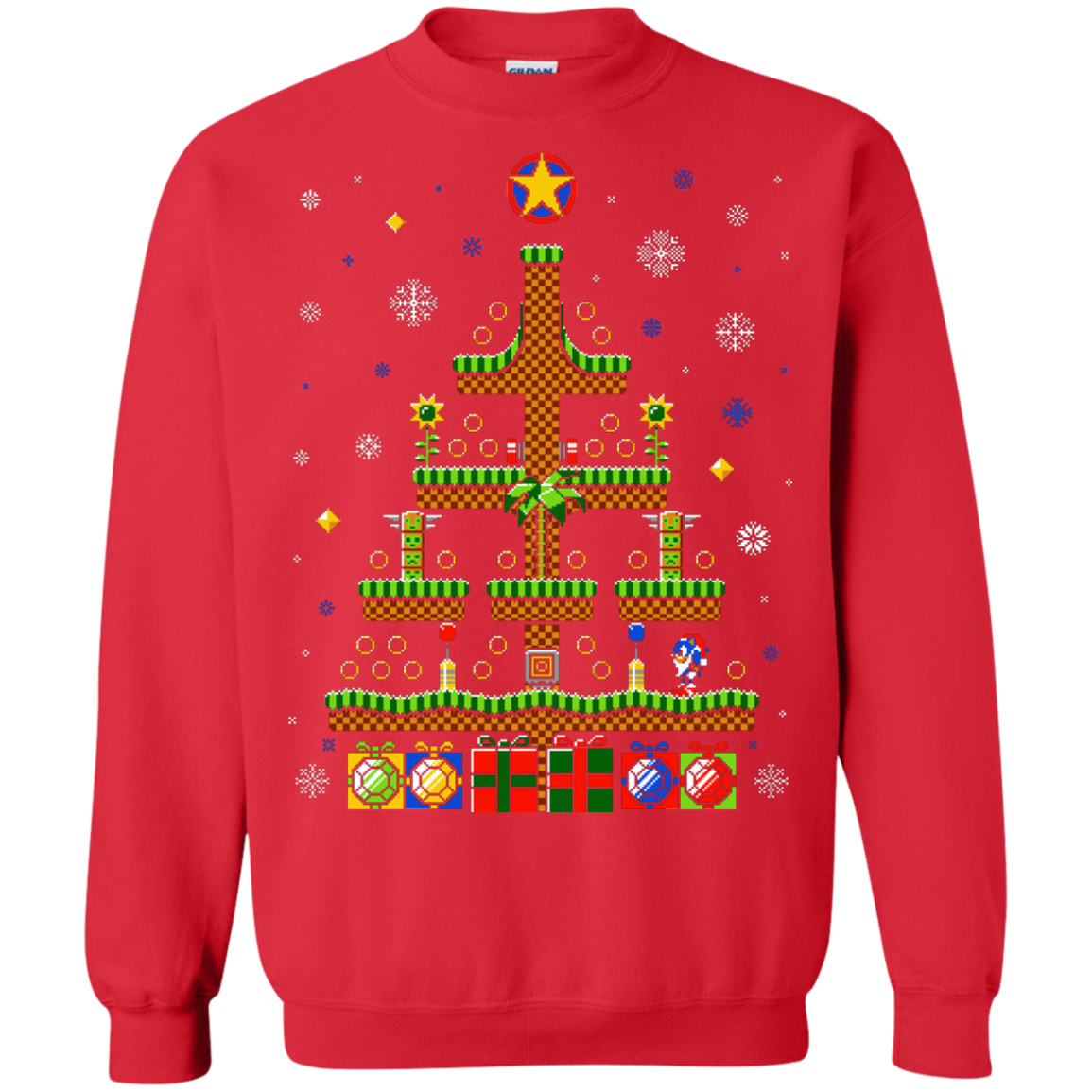 Green Hill Christmas Crewneck Sweatshirt