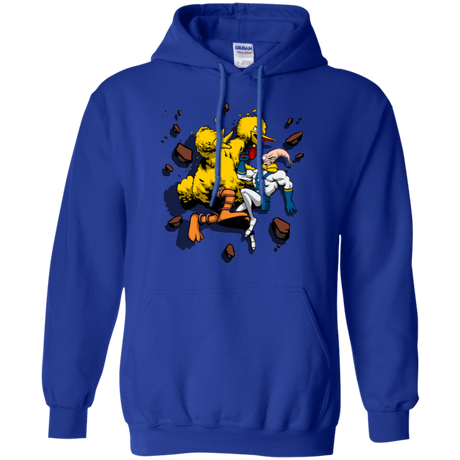 Big Bird and Worm Pullover Hoodie