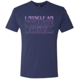 I Myself Am Strange And Unusual Men's Triblend T-Shirt