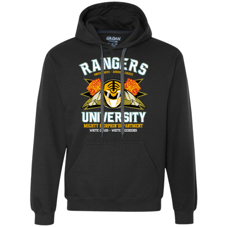 Rangers U White Ranger Premium Fleece Hoodie