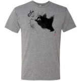 Curious Cat Men's Triblend T-Shirt