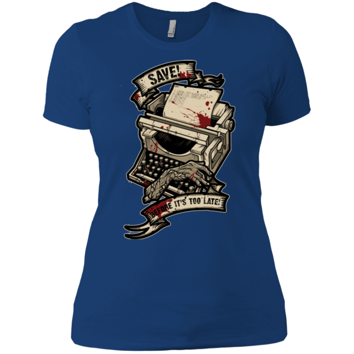 EVIL SAVE POINT Women's Premium T-Shirt