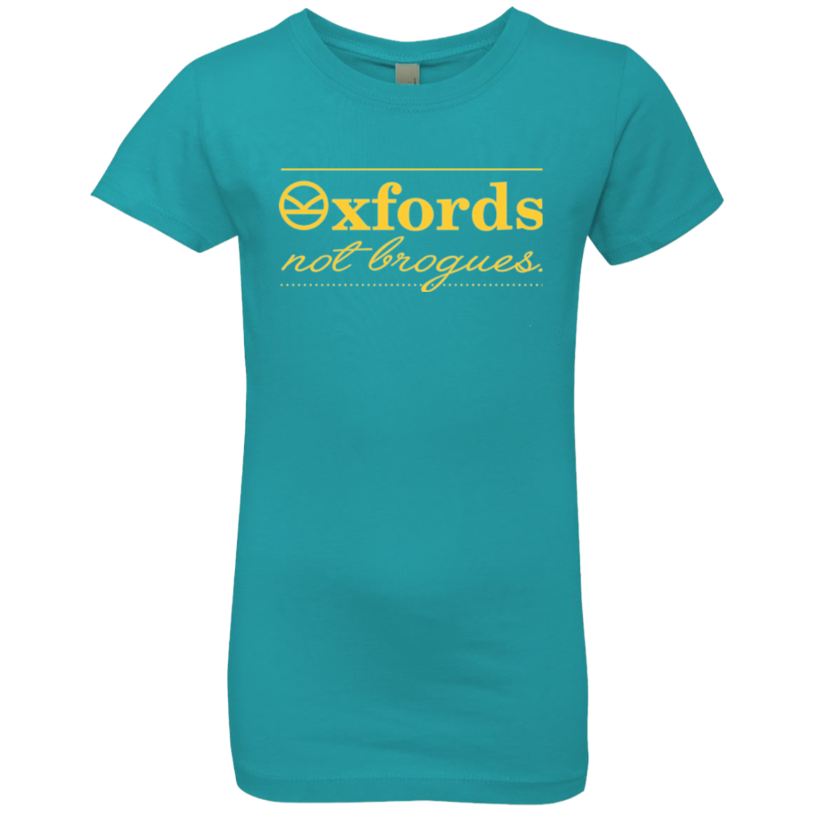 Oxfords Not Brogues Girls Premium T-Shirt