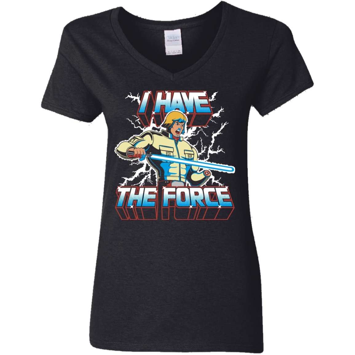 I Have the Force Women's V-Neck T-Shirt