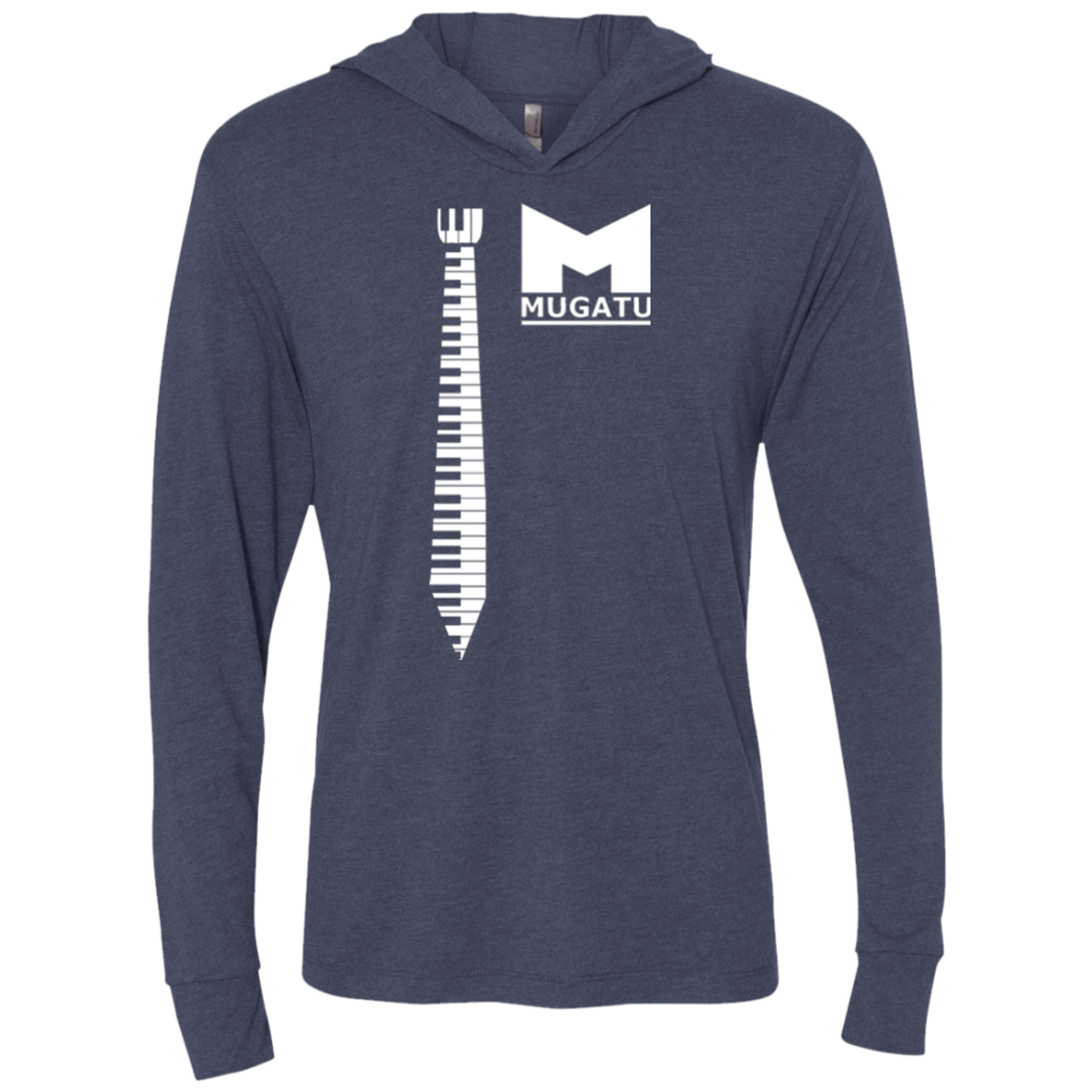 Fashion Victim Triblend Long Sleeve Hoodie Tee