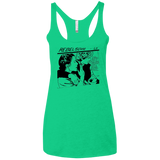 Rebel Scum Women's Triblend Racerback Tank