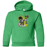 Black Ranger Artwork Youth Hoodie