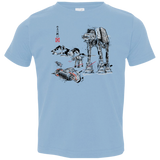 Battle in the Snow Sumi e Toddler Premium T-Shirt