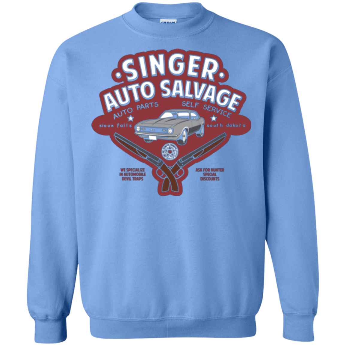 Singer Auto Salvage Crewneck Sweatshirt