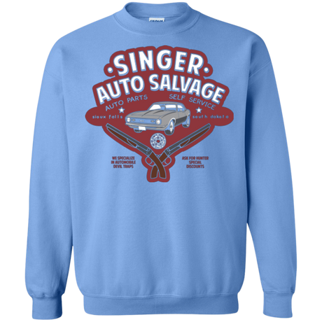 Singer Auto Salvage Crewneck Sweatshirt