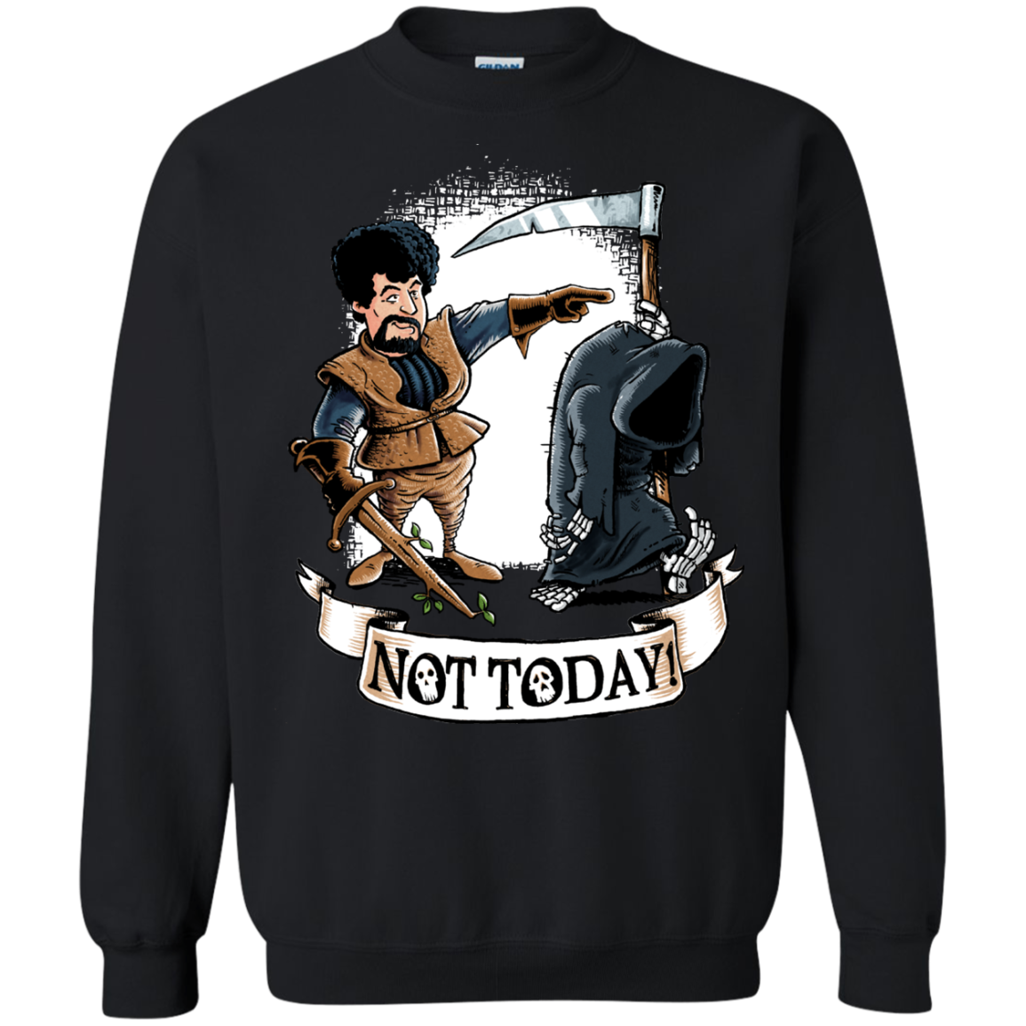 Not Today Crewneck Sweatshirt