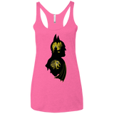 Bat Detective Women's Triblend Racerback Tank