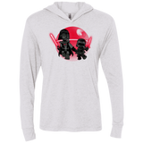 Darth Grandpa Triblend Long Sleeve Hoodie Tee