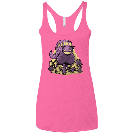 TRAVELING WONDERLAND Women's Triblend Racerback Tank