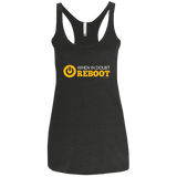 When In Doubt Reboot Women's Triblend Racerback Tank