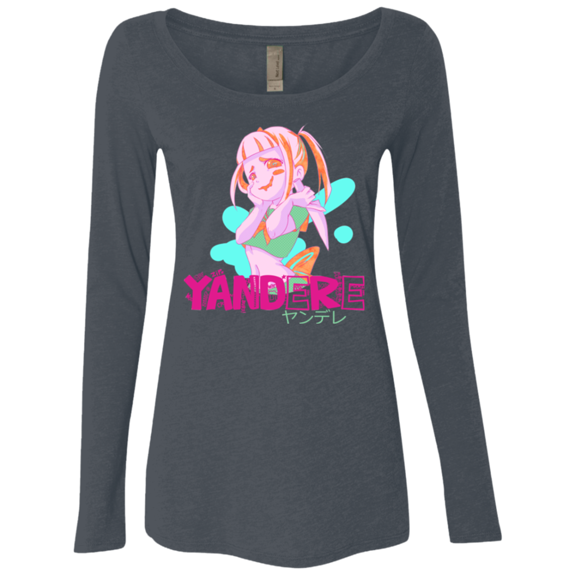 Yandere Women's Triblend Long Sleeve Shirt