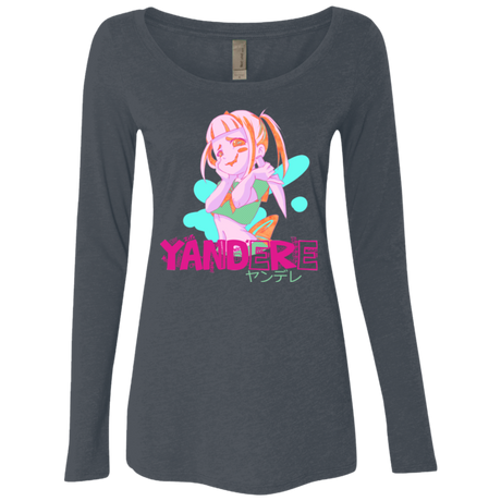 Yandere Women's Triblend Long Sleeve Shirt