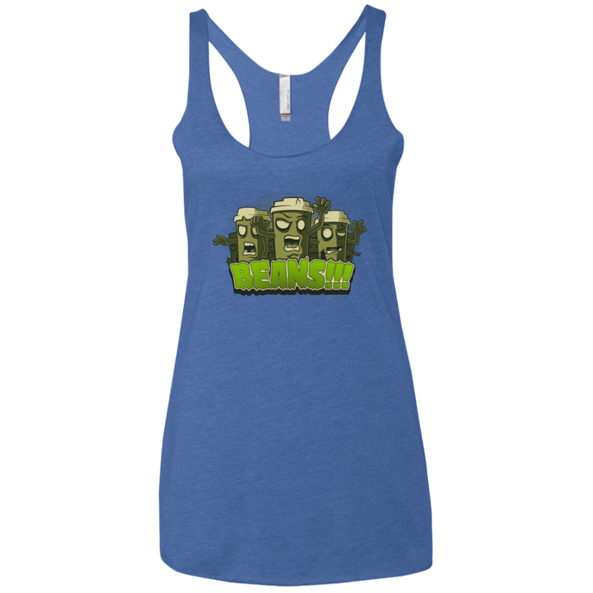 Beans Women's Triblend Racerback Tank