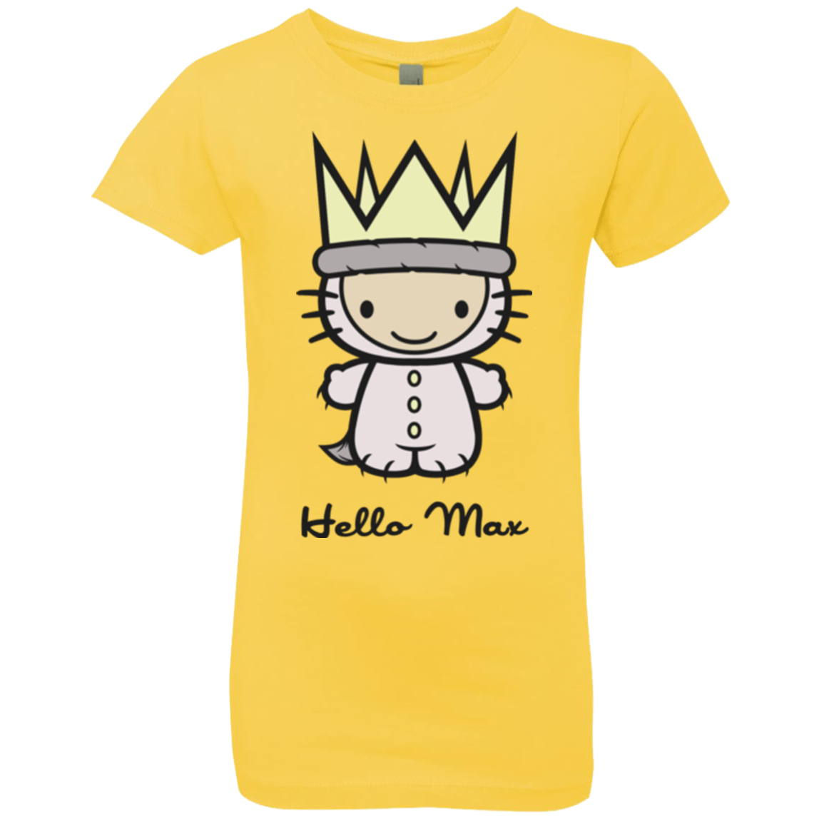 Hello Max Girls Premium T-Shirt