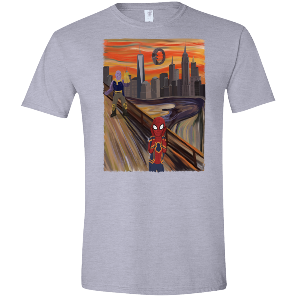 Spider Scream Men's Semi-Fitted Softstyle