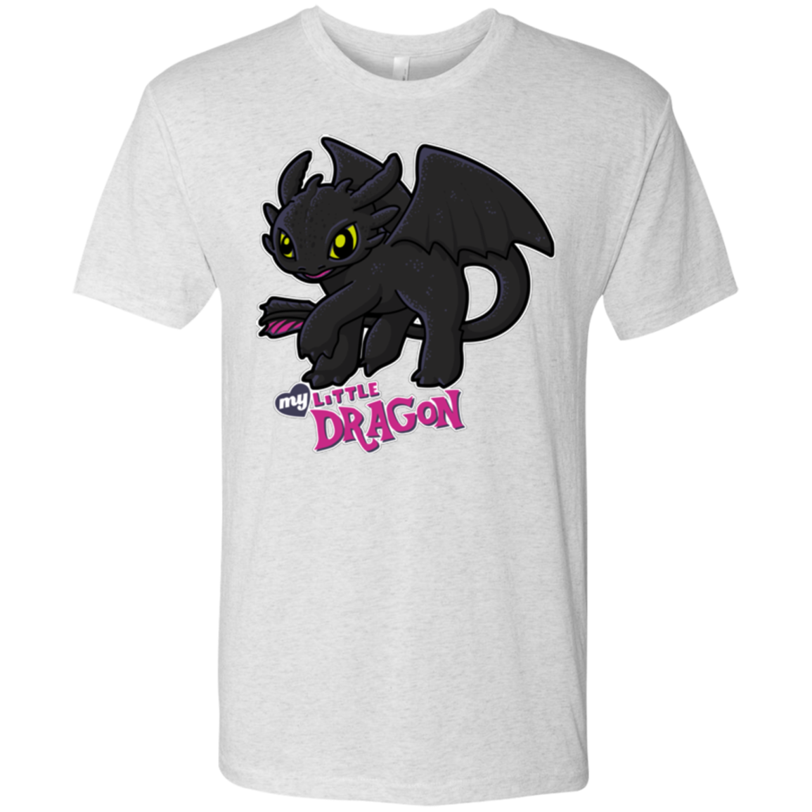 MY LITTLE DRAGON Men's Triblend T-Shirt