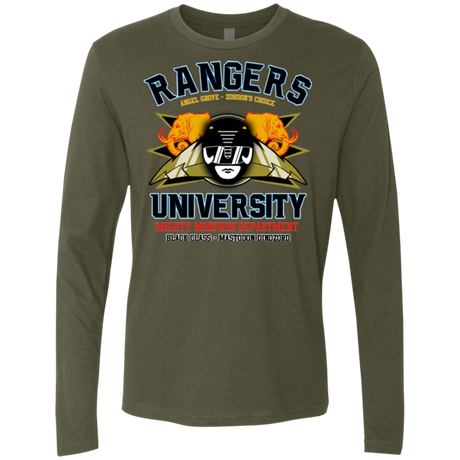 Rangers U Black Ranger Men's Premium Long Sleeve