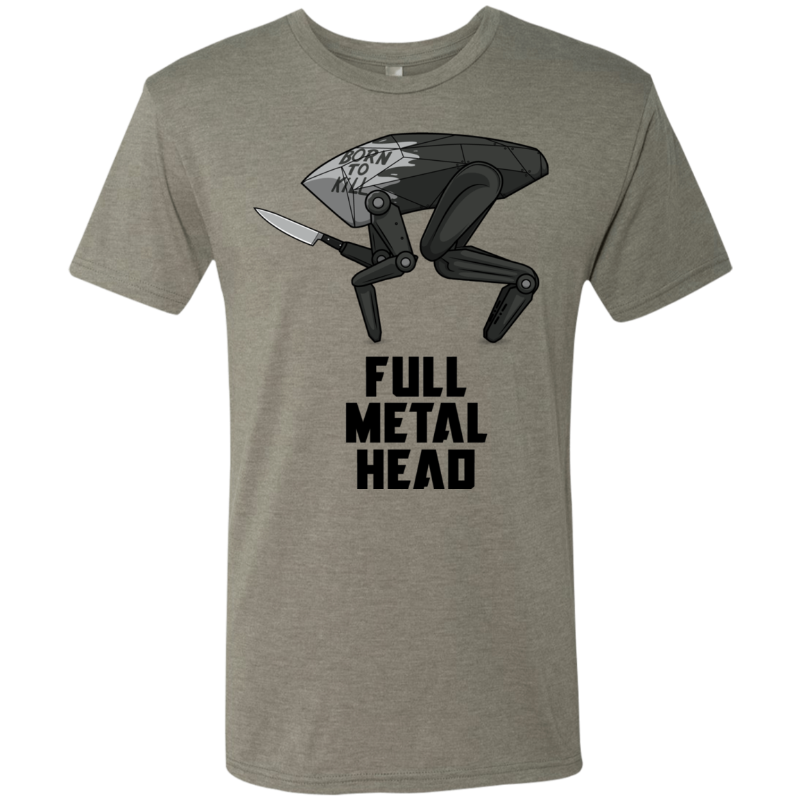 Full Metal Head Men's Triblend T-Shirt