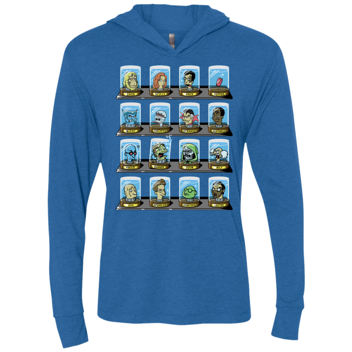 Doctorama 2.0 Triblend Long Sleeve Hoodie Tee