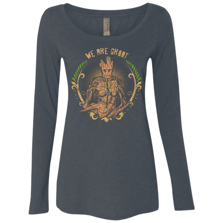 We are Groot Women's Triblend Long Sleeve Shirt