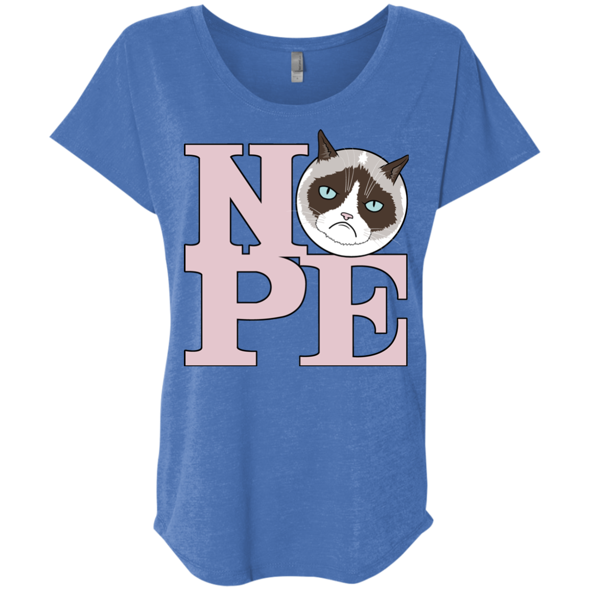 All You Need is NOPE Triblend Dolman Sleeve