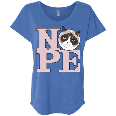 All You Need is NOPE Triblend Dolman Sleeve