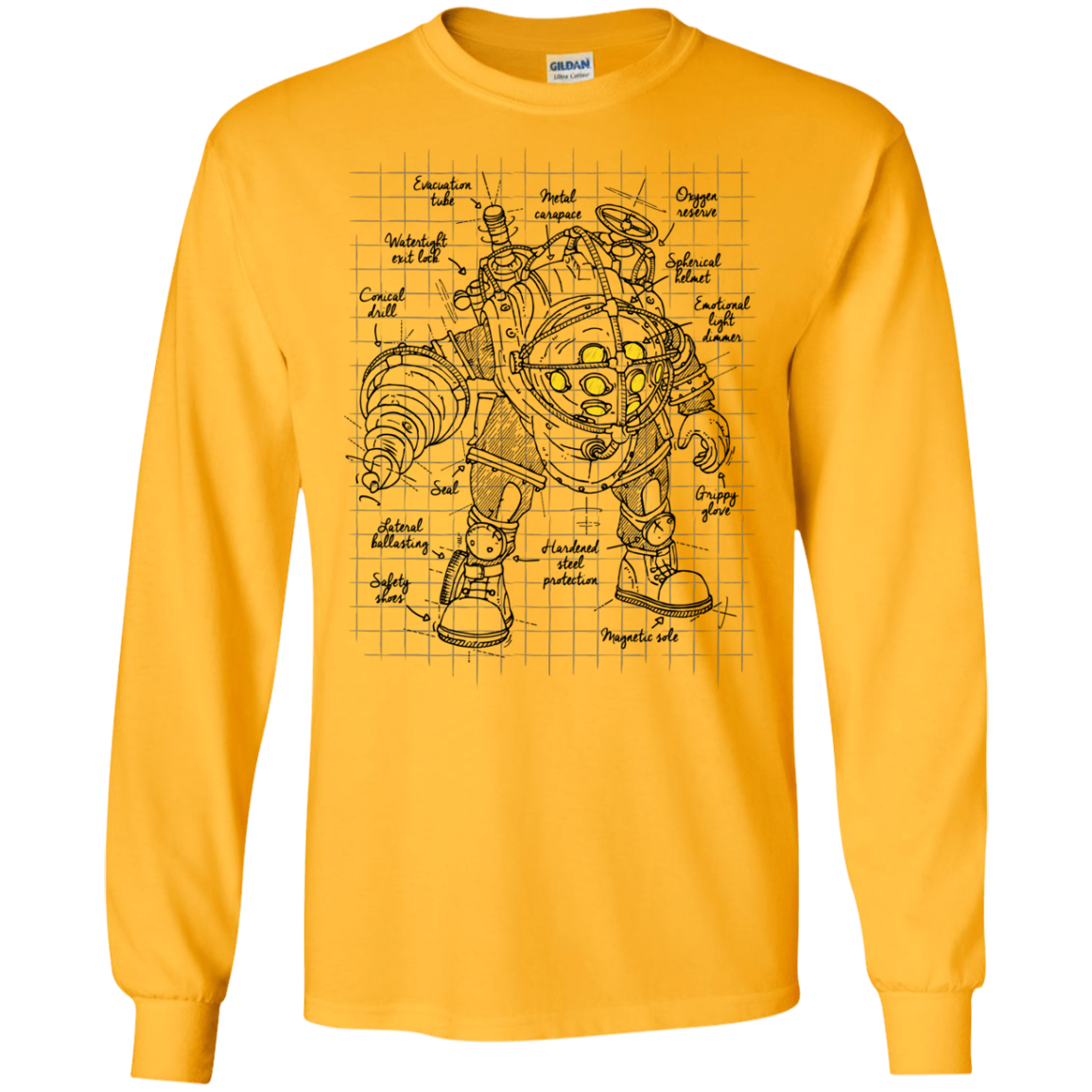 Big Daddy Plan Men's Long Sleeve T-Shirt