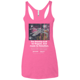 X-Fighter Women's Triblend Racerback Tank