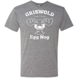 Griswold Christmas Egg Nog Men's Triblend T-Shirt