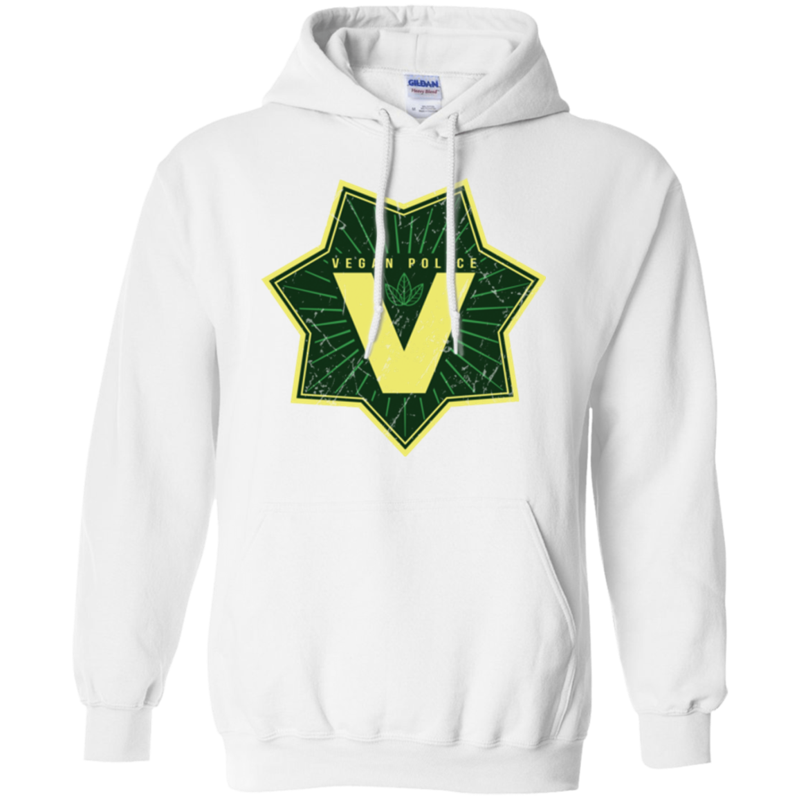 Vegan Police Pullover Hoodie