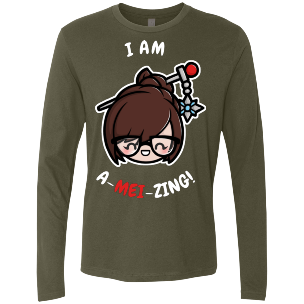 I Am A Mei Zing Men's Premium Long Sleeve