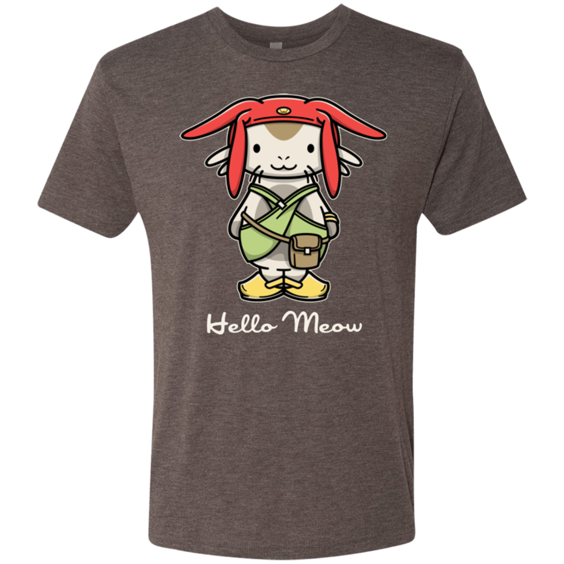 HELLO MEOW Men's Triblend T-Shirt
