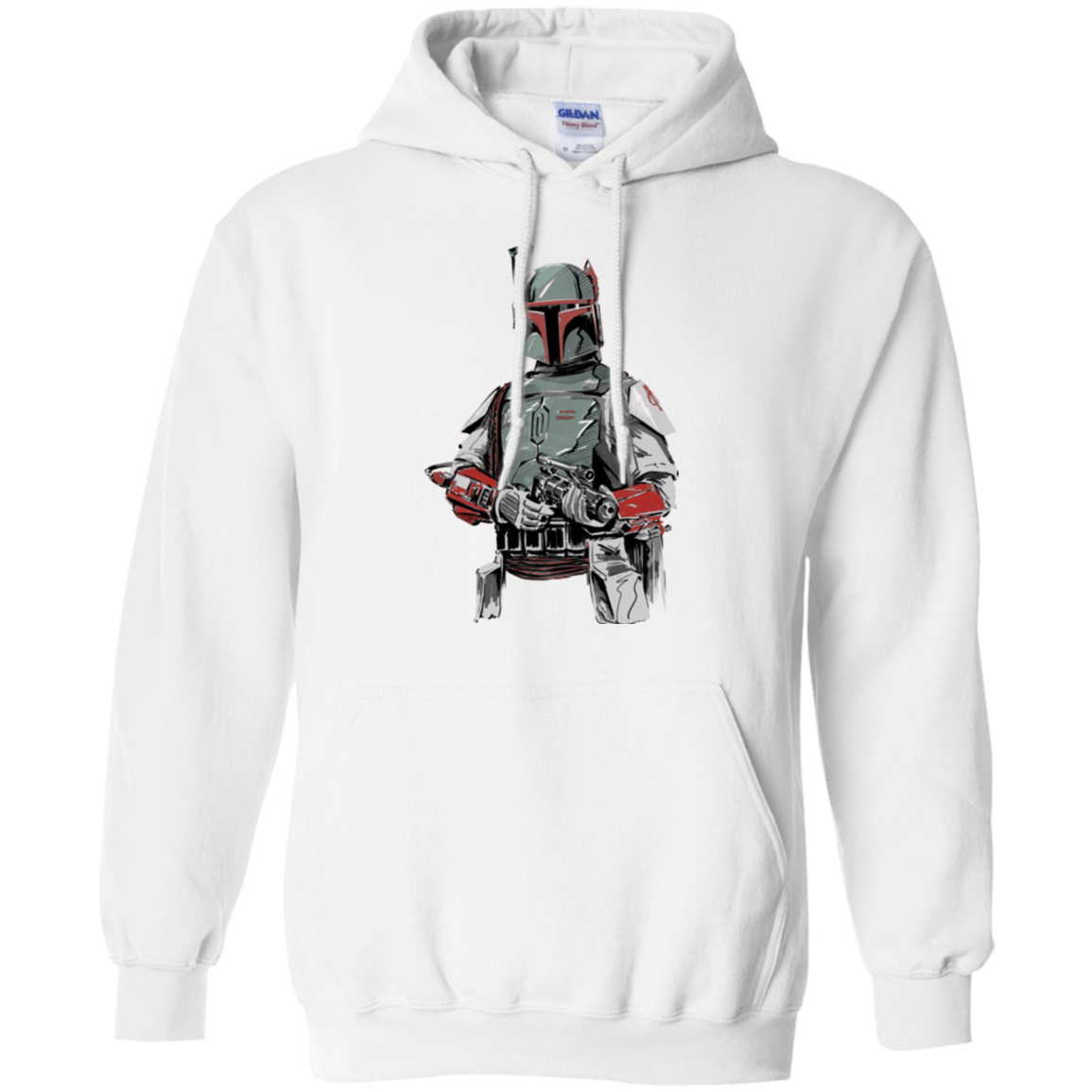 Mandalorian Bounty Hunter Pullover Hoodie