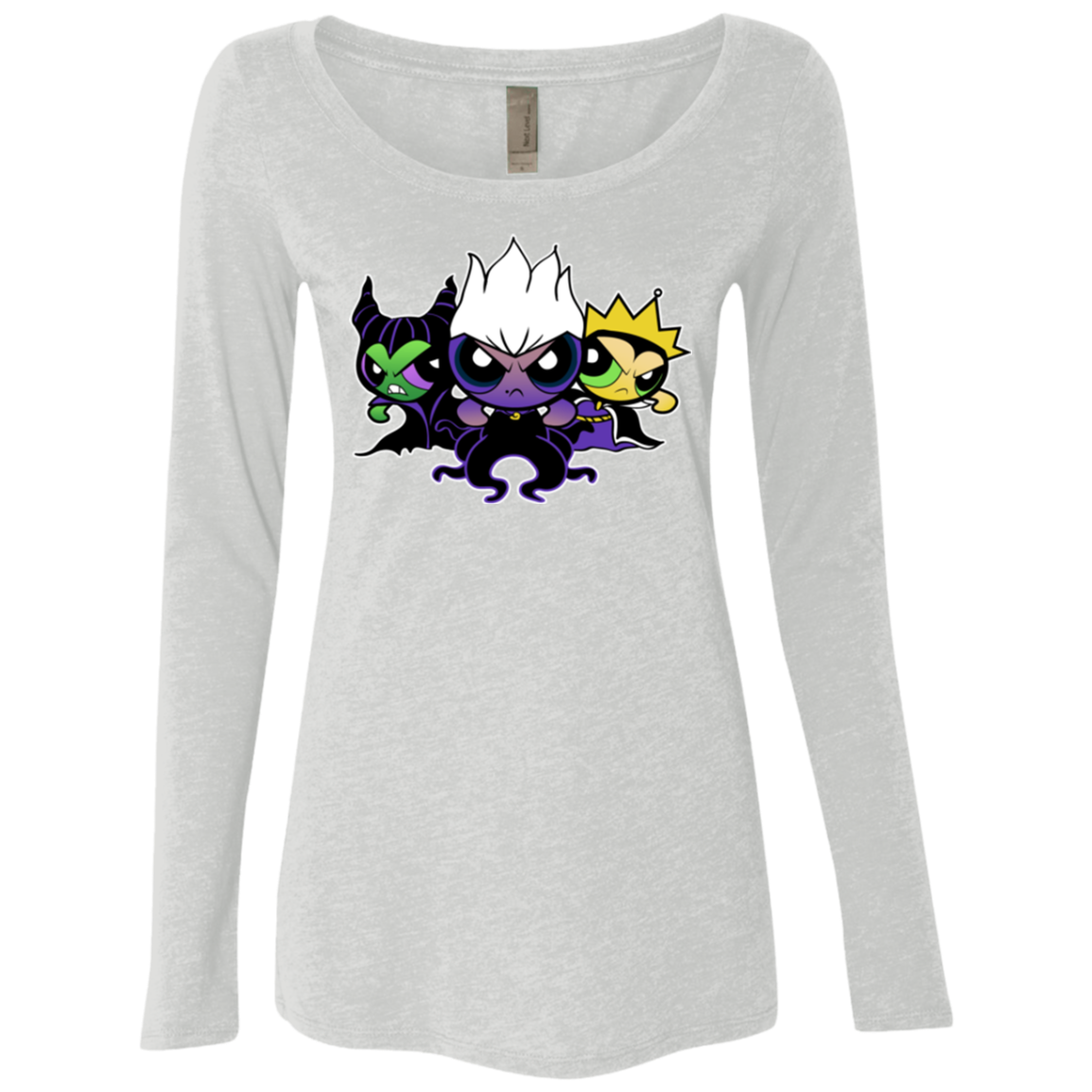 Villain Puff Girls Women's Triblend Long Sleeve Shirt