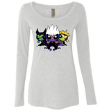 Villain Puff Girls Women's Triblend Long Sleeve Shirt