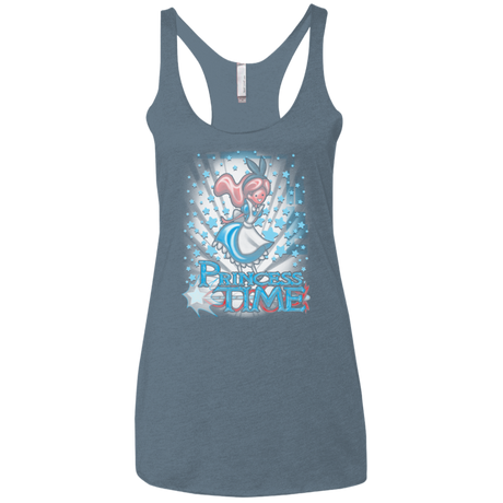 Princess Time Alice Women's Triblend Racerback Tank