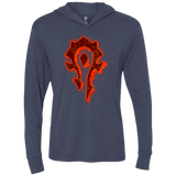 Flamecraft Triblend Long Sleeve Hoodie Tee