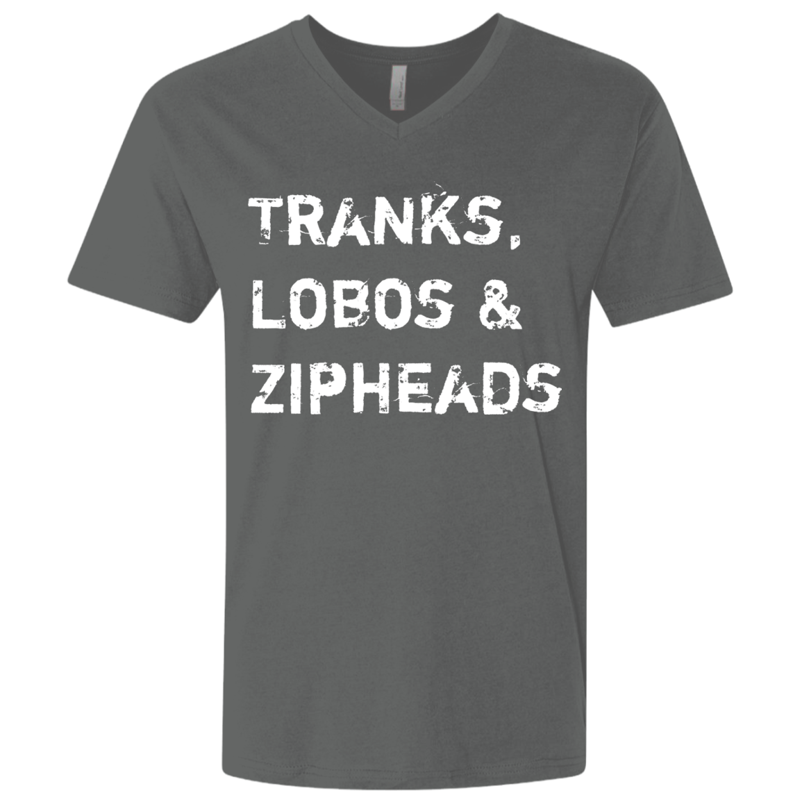 Tranks Lobos Zipheads Men's Premium V-Neck