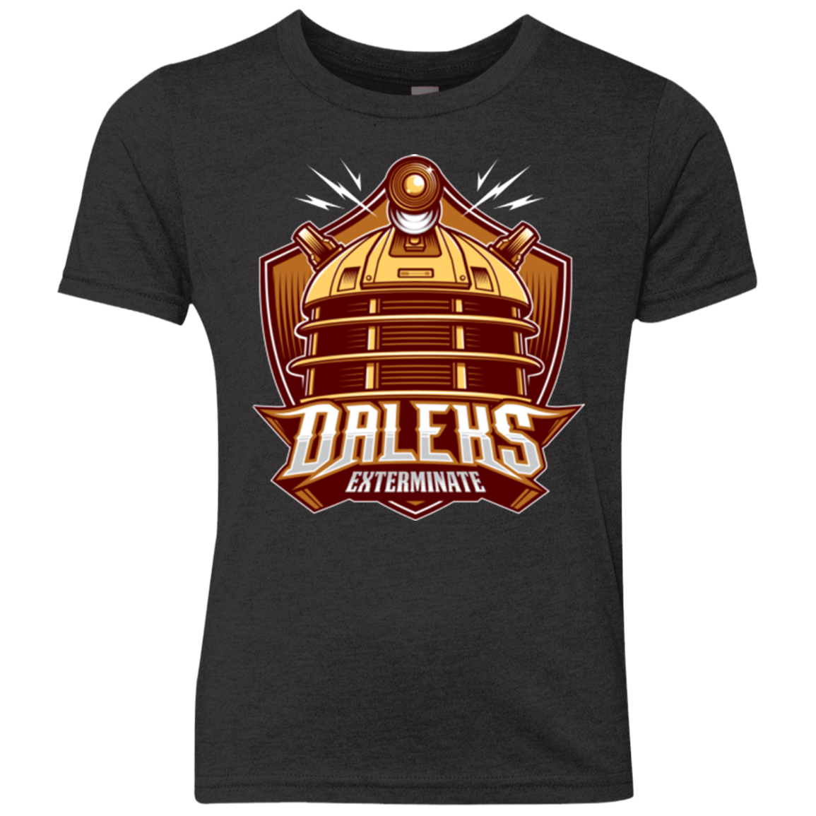 Dr. Who Daleks Youth Triblend T-Shirt