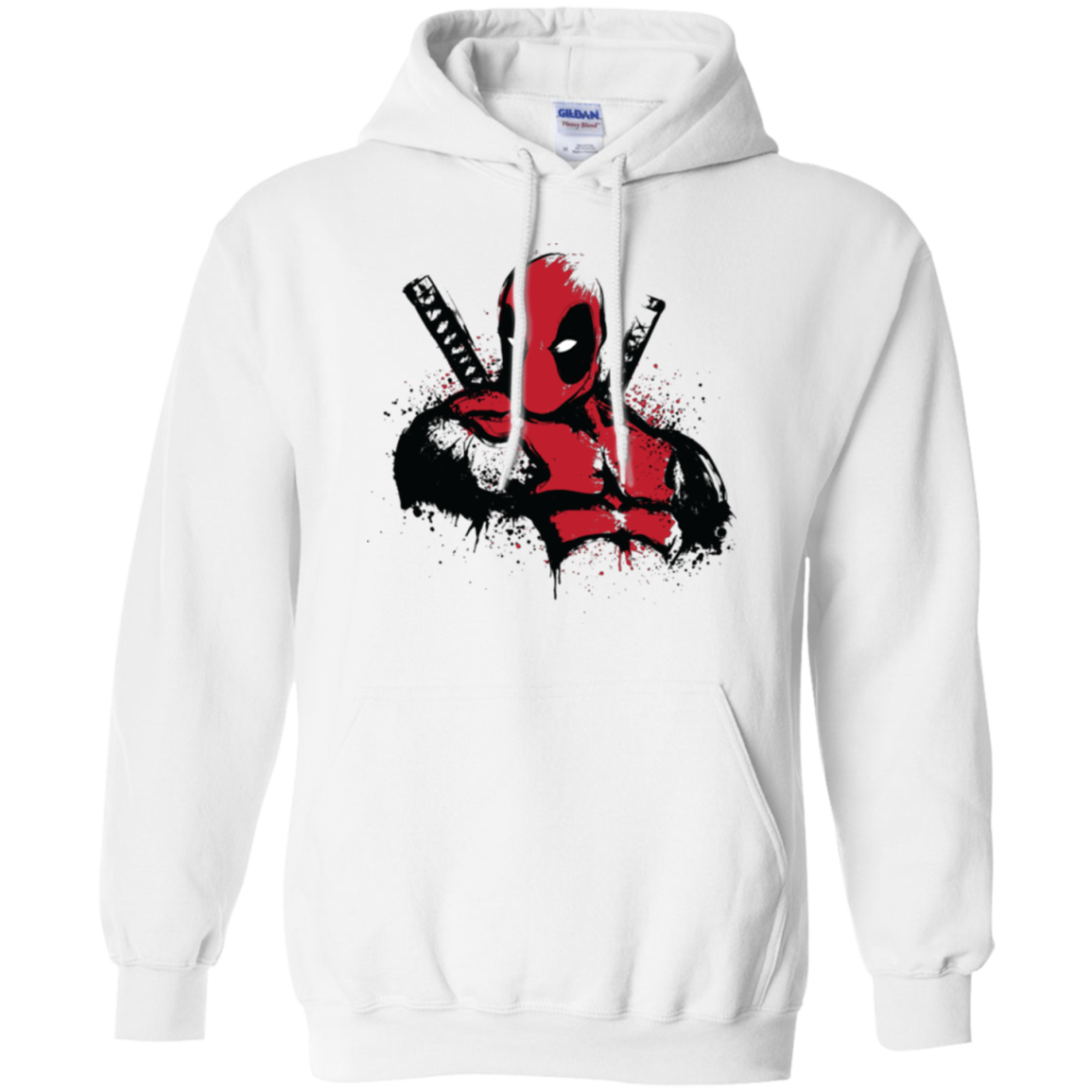 The Merc in Red Pullover Hoodie