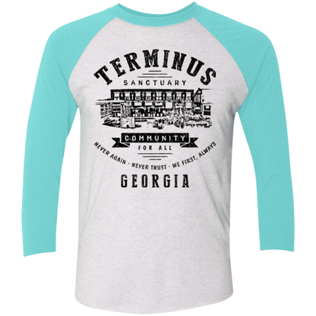 Terminus Sanctuary Community Men's Triblend 3/4 Sleeve